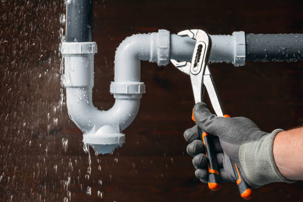 Professional Leak Detection technician working in Creedmoor, NC